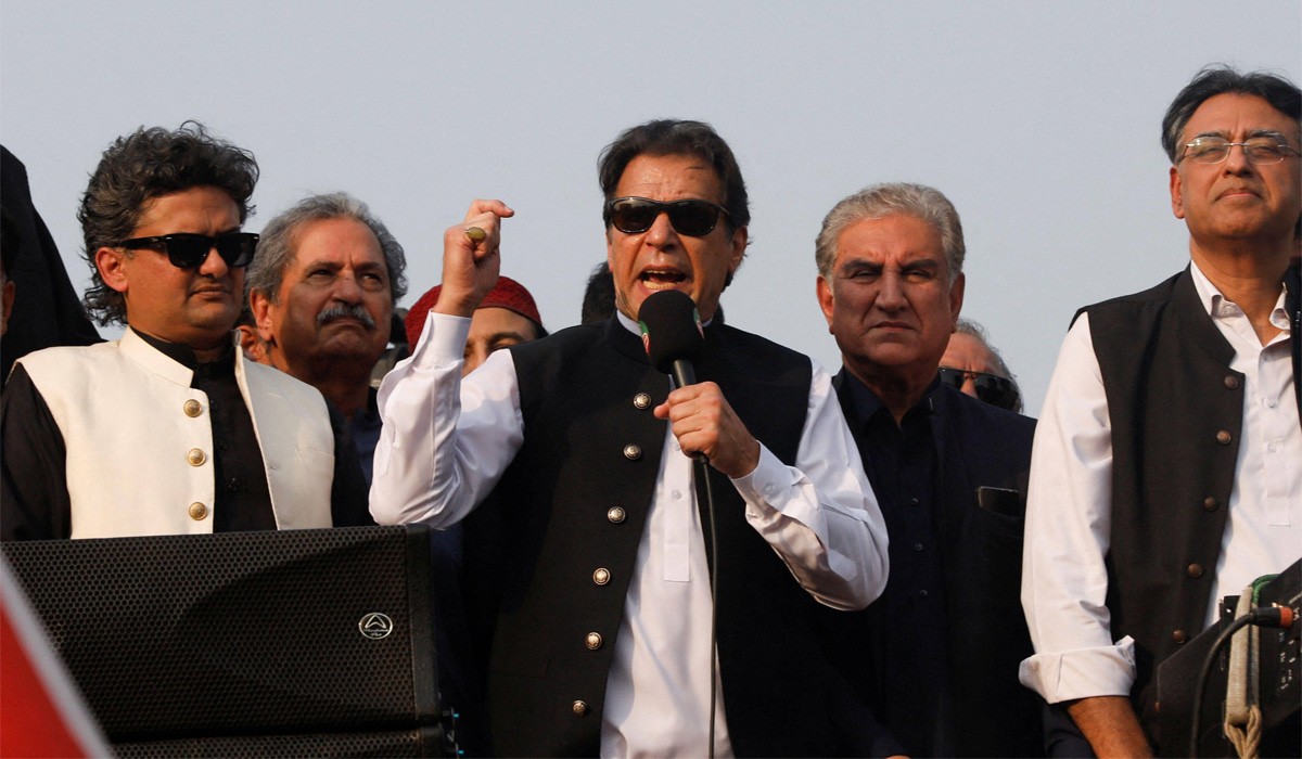 Former Pakistani Prime Minister Imran Khan